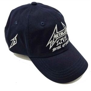 Metallica Live Metal Up Your Ass Navy Blue Hat
